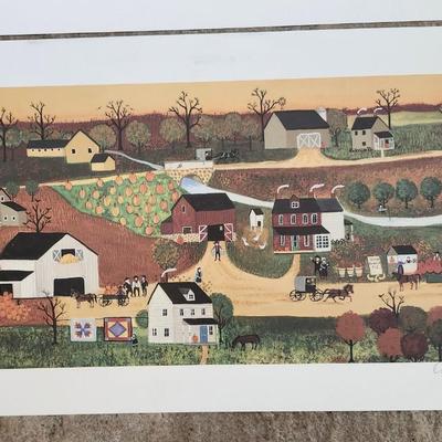 Sale Photo Thumbnail #44: Set of 4 - Winter, Summer, Seedtime, Harvest
Very good condition
20 x 10 inches each
Signed by Cheryl Benner