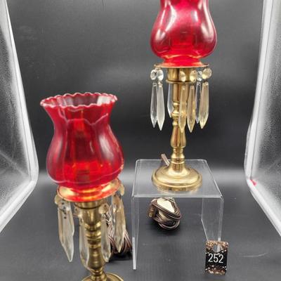 Vintage Boudoir Lamps