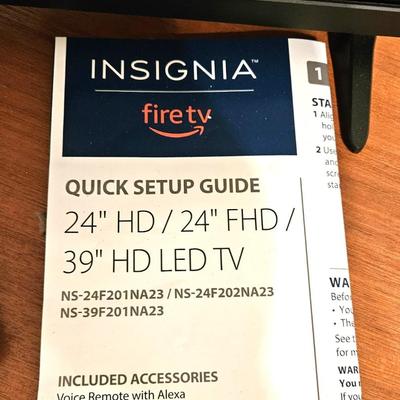 Insignia FireTV 24 Inch / Voice Remote and Alexa
