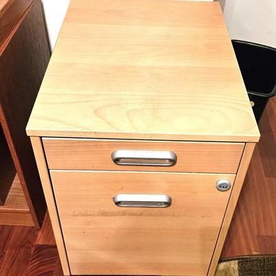 Modern Rolling File Cabinet