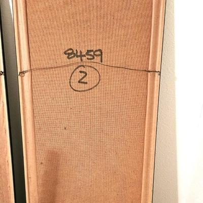 Set of 3 Vintage Brass Rubbings