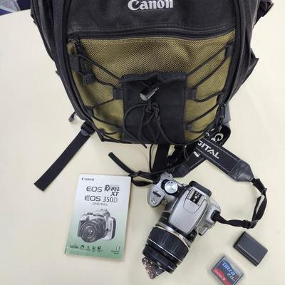 Used Canon EOS Rebel XT DSLR Camera