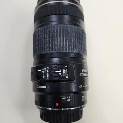 Used Canon EF 70-300mm f/4-5.6 IS USM Autofocus Telephoto Zoom Lens