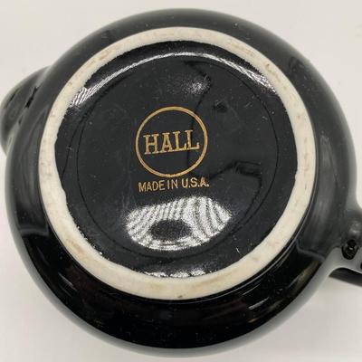 Hall Vintage Teapot with gold accents
