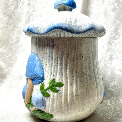 Mushroom Cookie Jar