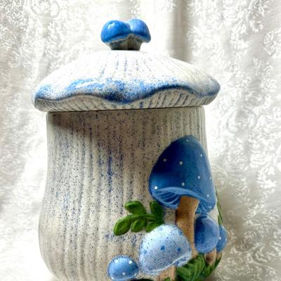 Mushroom Cookie Jar