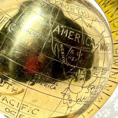 Brass Globe