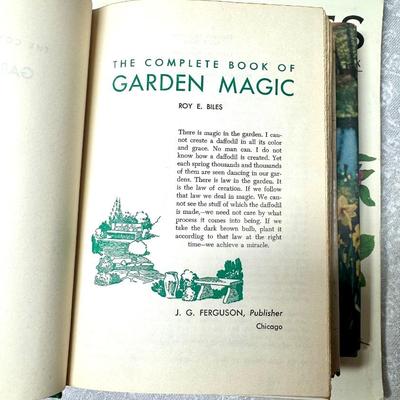 Garden and Flower Books