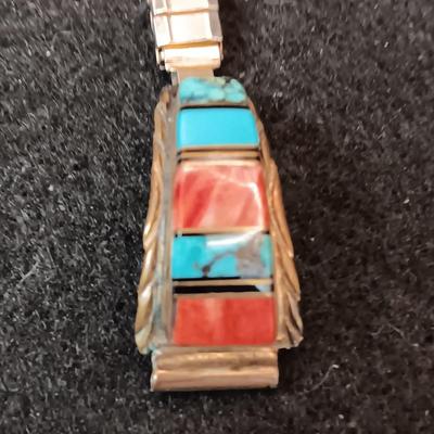 GOLD FILLED TURQUOISE WATCH BAND