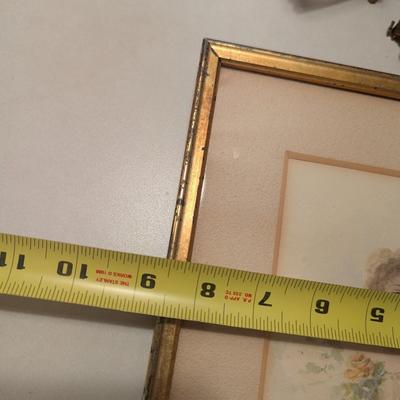Gold Framed Hand Painted Portrait "E.C. Bitterlich, Philadelphia" (USB)