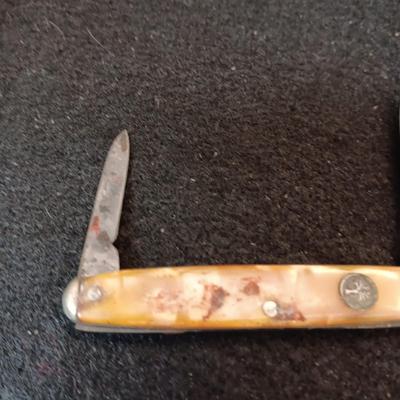 COMPASS AND TREE BRAND POCKET KNIFE