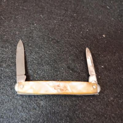 COMPASS AND TREE BRAND POCKET KNIFE