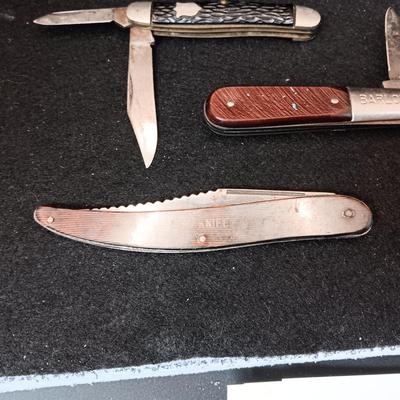 FISH KNIFE, KEENS AND BARLOW POCKET KNIVES