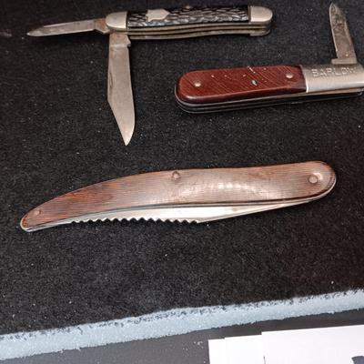 FISH KNIFE, KEENS AND BARLOW POCKET KNIVES