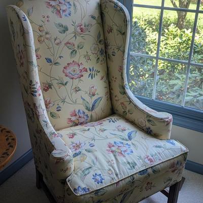 Upholstered Wing-back Chair (BR1)
