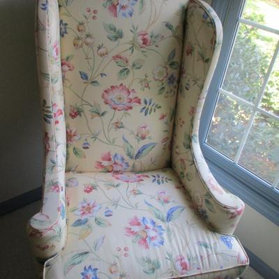 Upholstered Wing-back Chair (BR1)
