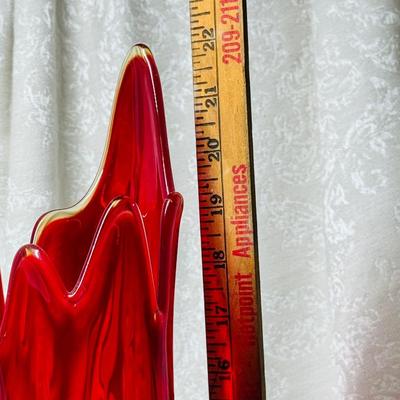 L.E. Smith Swung Vase 22 inch