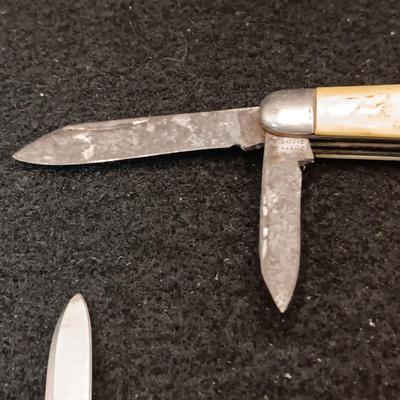 CASE AND A SECOND POCKET KNIFE