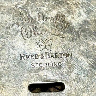 Reed & Barton Sterling Pendant Whistle
