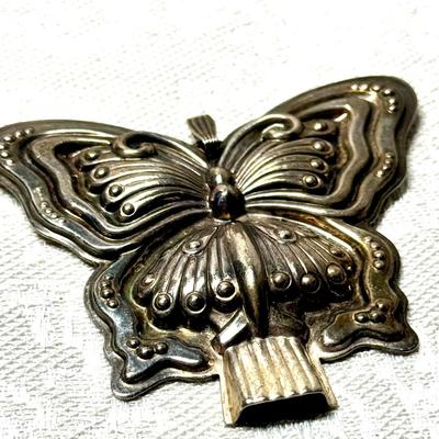 Reed & Barton Sterling Pendant Whistle
