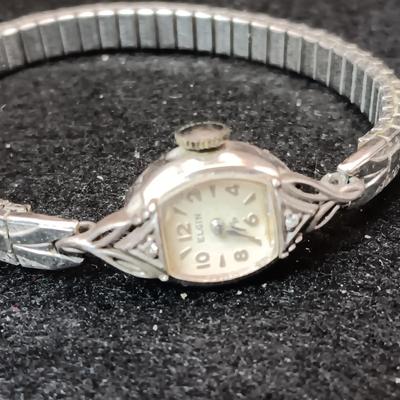 SEIKO AND AN ELGIN WATCH FOR PARTS OR REPAIR