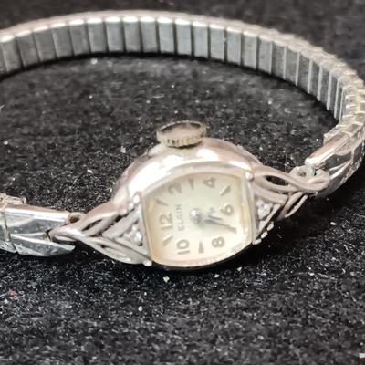 SEIKO AND AN ELGIN WATCH FOR PARTS OR REPAIR