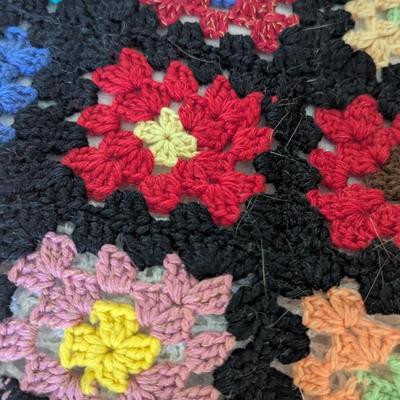 Hand Made Crocheted Blanket & Table Cloth (BR1)