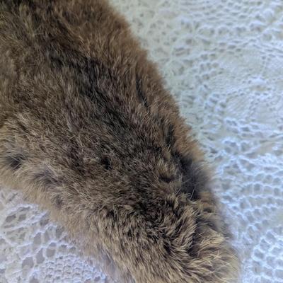 Vintage Mink Fur Pelt Stole Cape Shawl Wrap (BR1)