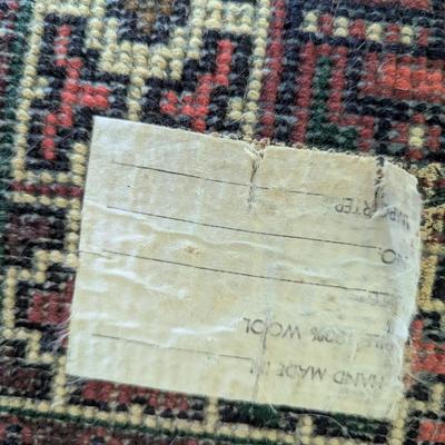 Approx 104" x 28 1/2" Wool Runner Rug #2 (BR2)
