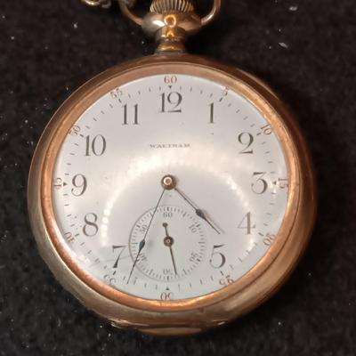 WALTHAM POCKET WATCH 15 JEWELS