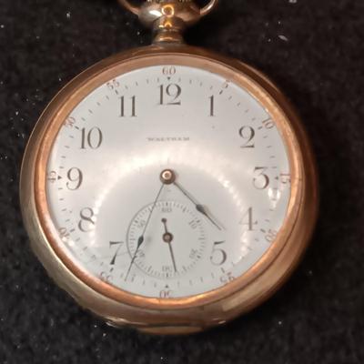 WALTHAM POCKET WATCH 15 JEWELS