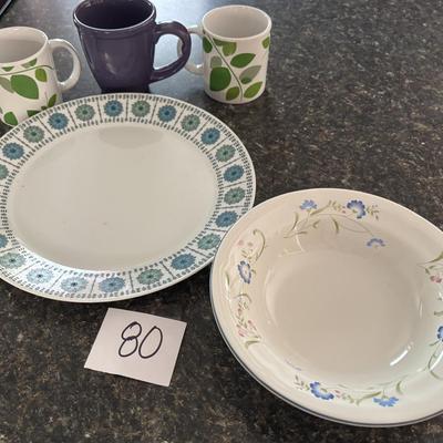 Dish and Cup Lot