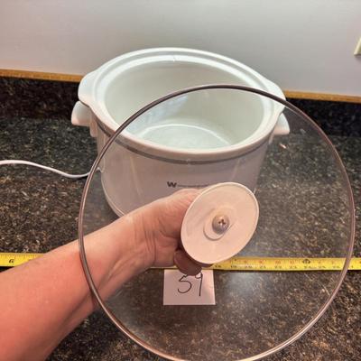 White Westinghouse Crockpot