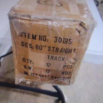 Single Box of 12 pcs 60" Straight G Gauge Model Train Track Choice E
