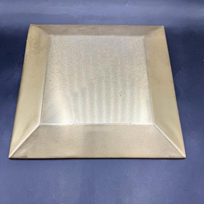 Vintage Mid Century Modern MCM Georges Briard Glass Guild Stained Glass Tray Dish