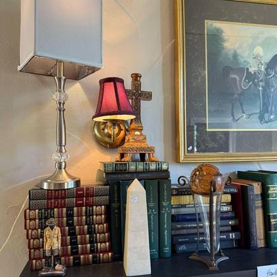 Lot 3: Home Decor & Books Selection