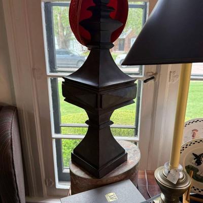 Lot 4: Beautiful Desk, World Globe, Chairs & More