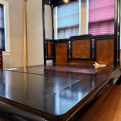 Lot 7: Beautiful Full Size Asian Canopy Bed