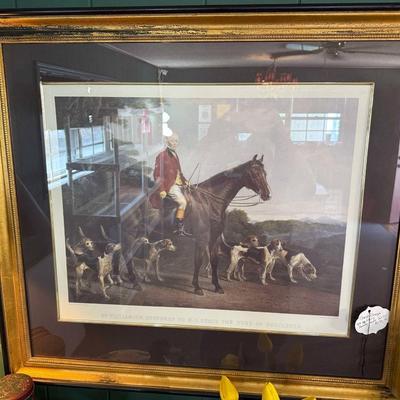 Lot 12: Beautiful Dresser, Hunting Scene Art, Home Decor & More