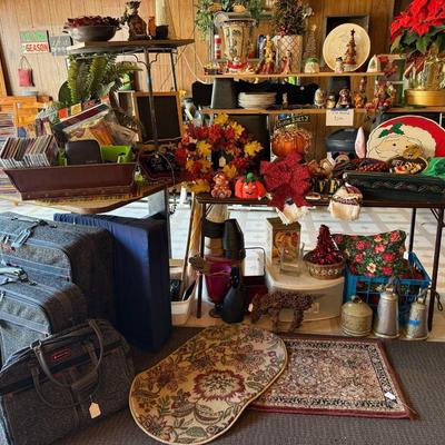Lot 17: Media, Rugs, Luggage, Home Decor & More