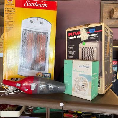 Lot 18: Shelves, Garage items & More