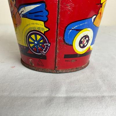 D925 J. Chein Sand Pail & Red Belgium Pail