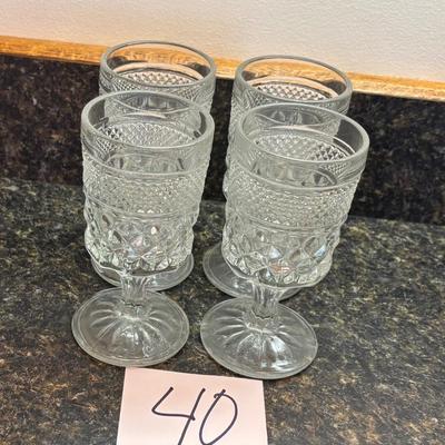 Vintage Wexford Glass Lot