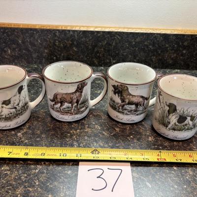 Dog Coffee Cup Set
