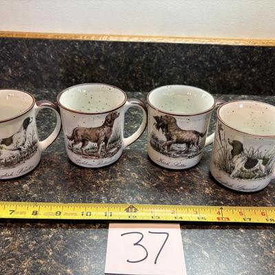 Dog Coffee Cup Set