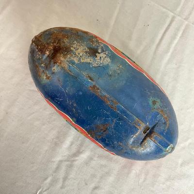 D939 Vintage 1930s Wyandote Sand-O-Land Tin Litho Boat