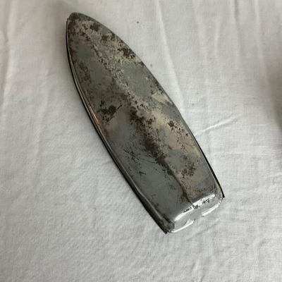 D940 Vintage Marx Steel Rowboat Toy With Tin Metal Ford Car with Boat Toy