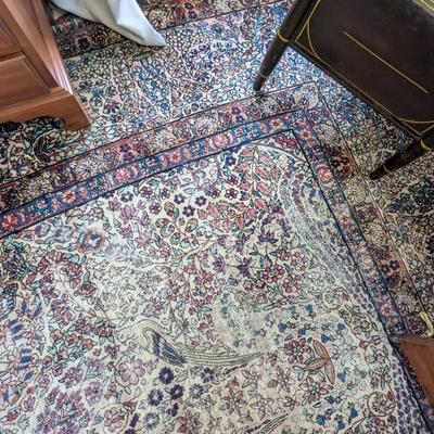 Large Oriental Area Rug Approx 136" x 222" Approx 75 Years Old Most Likely Wool (BR2)