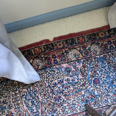 Large Oriental Area Rug Approx 136" x 222" Approx 75 Years Old Most Likely Wool (BR2)