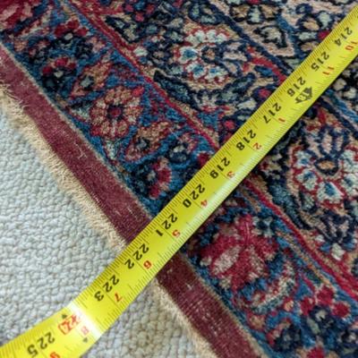Large Oriental Area Rug Approx 136" x 222" Approx 75 Years Old Most Likely Wool (BR2)